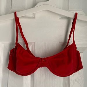 Vintage Victorias Secret Red Bra, 34C
